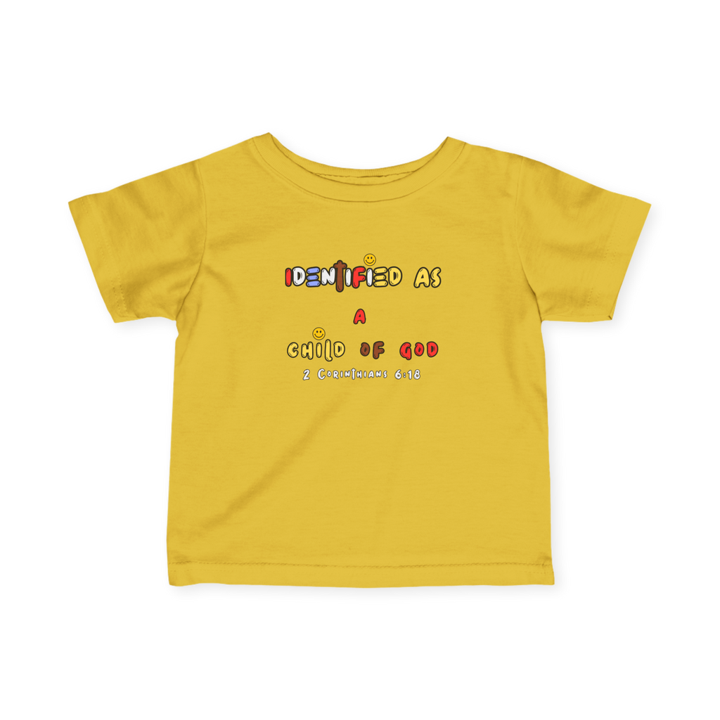 Child of God Infant Tee | Christian Baby Shirt -Butter