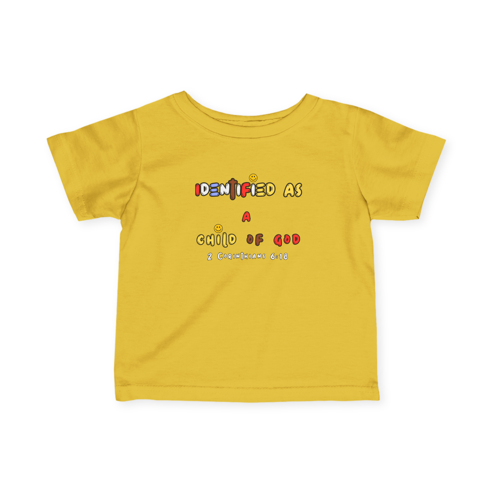 Child of God Infant Tee | Christian Baby Shirt -Butter