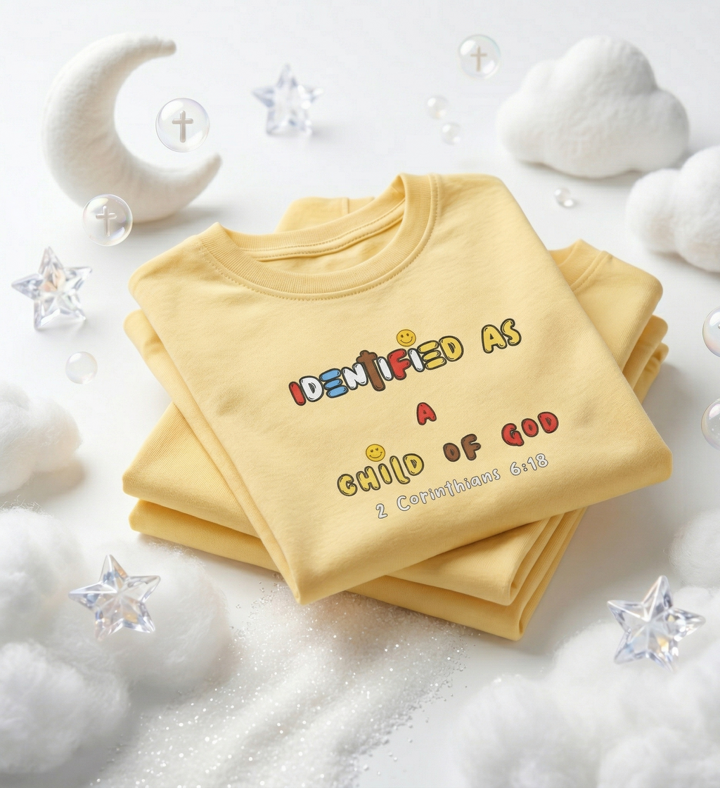 Child of God Infant Tee | Christian Baby Shirt -Butter